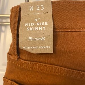 Madewell 9inch High Rise Skinny Sz 23